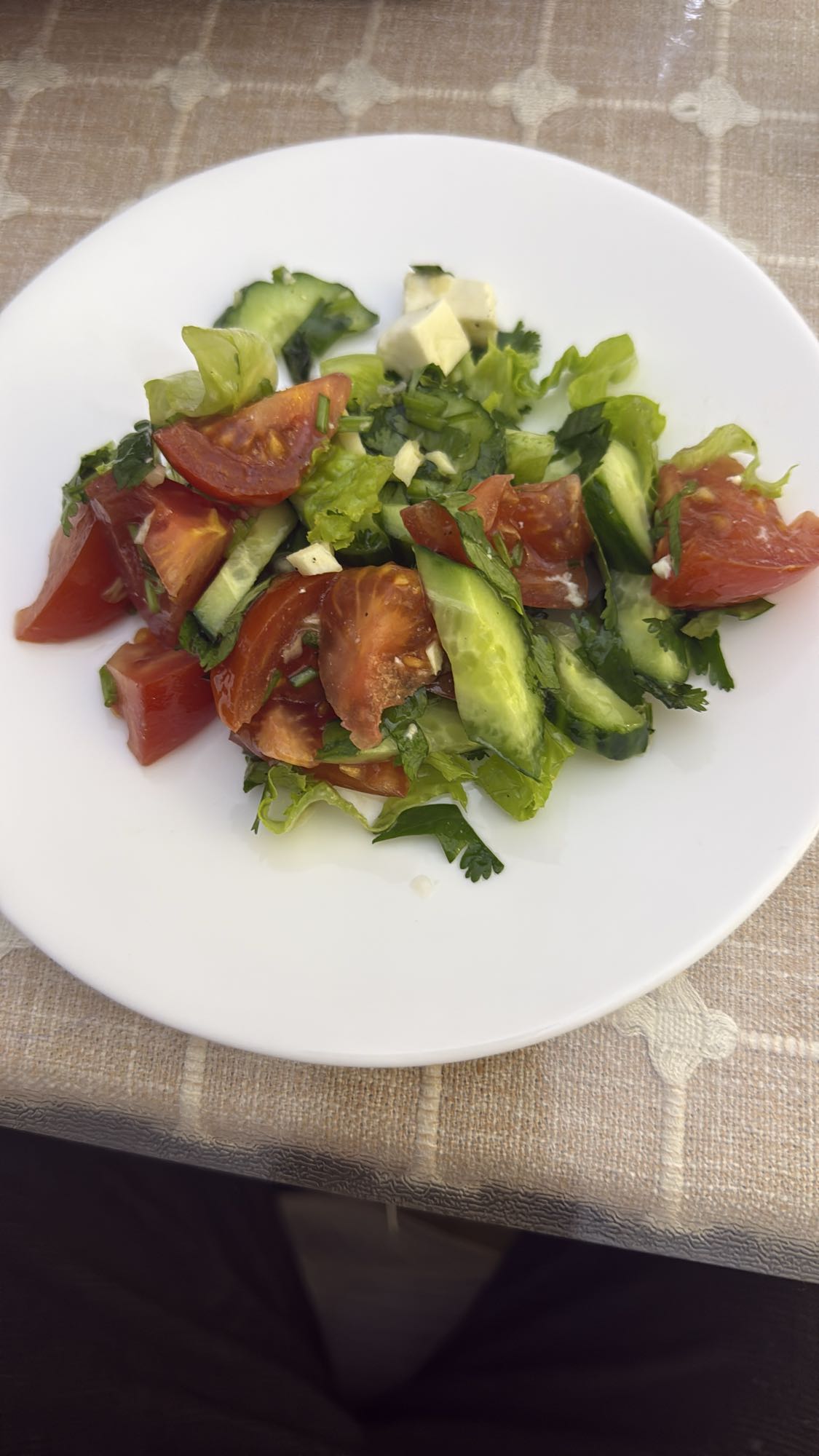 Овощной салат