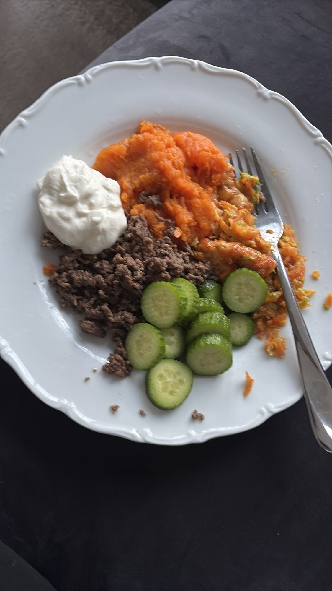 Köttfärs med grönsaker