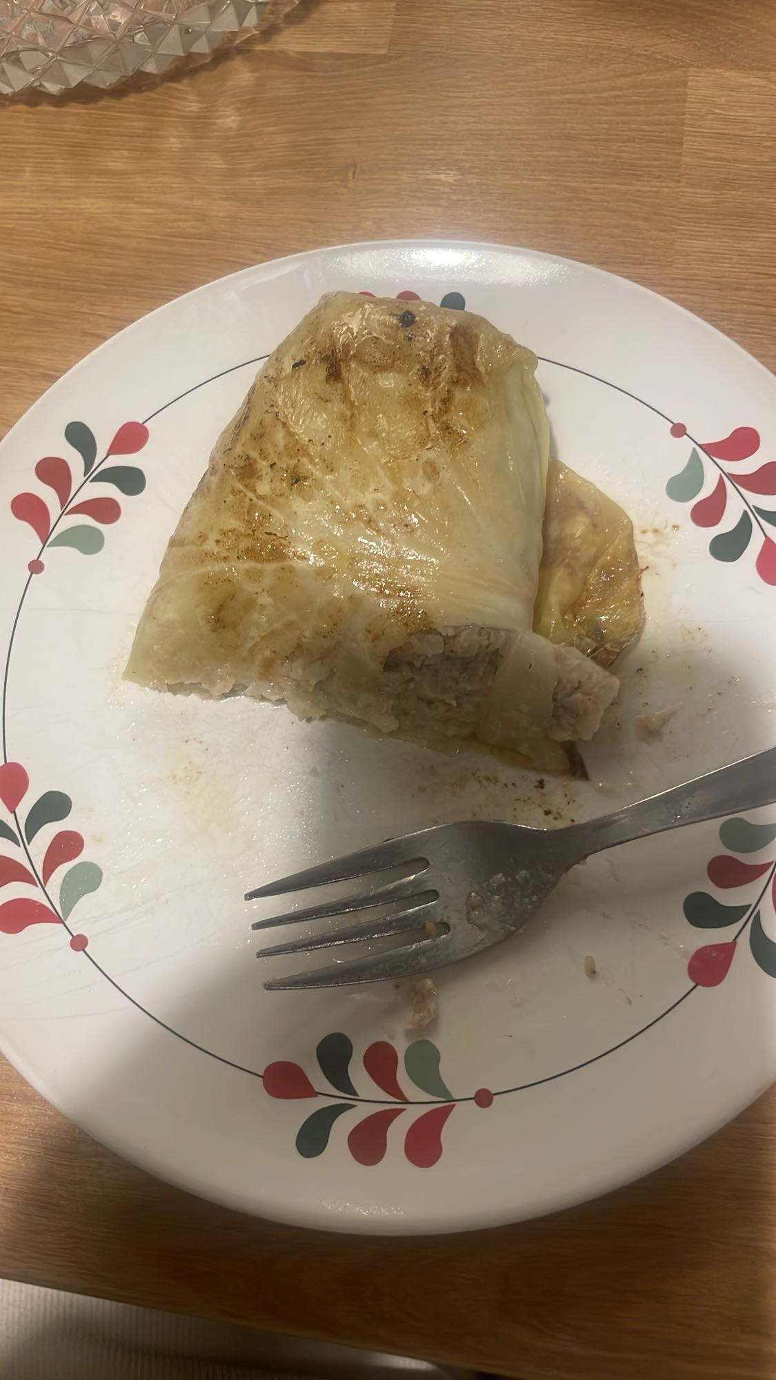 Gołąbek z mięsem i ryżem