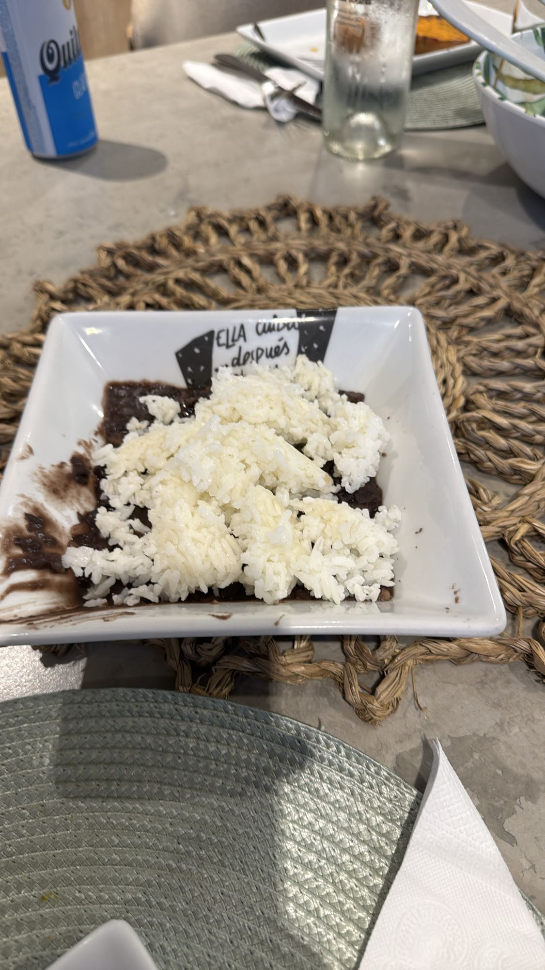 arroz con frijoles