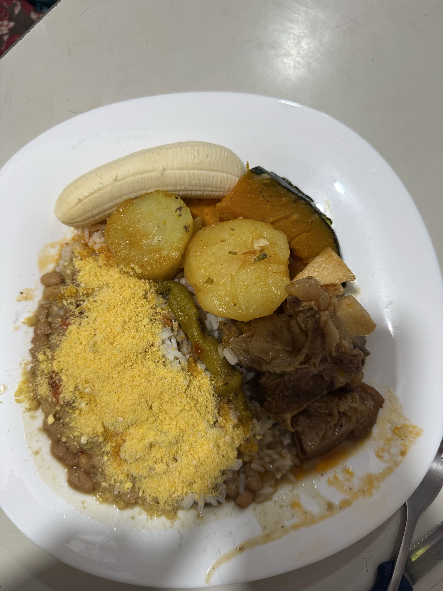 Prato brasileiro caseiro