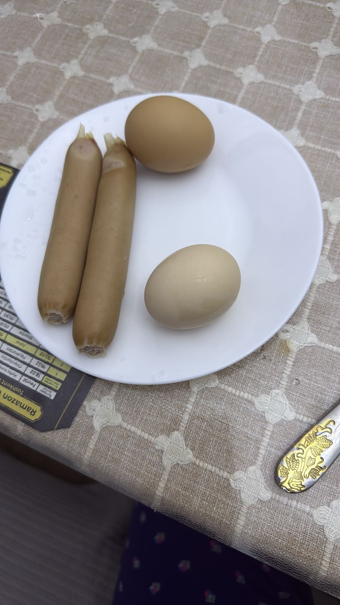 Яйца и сосиски