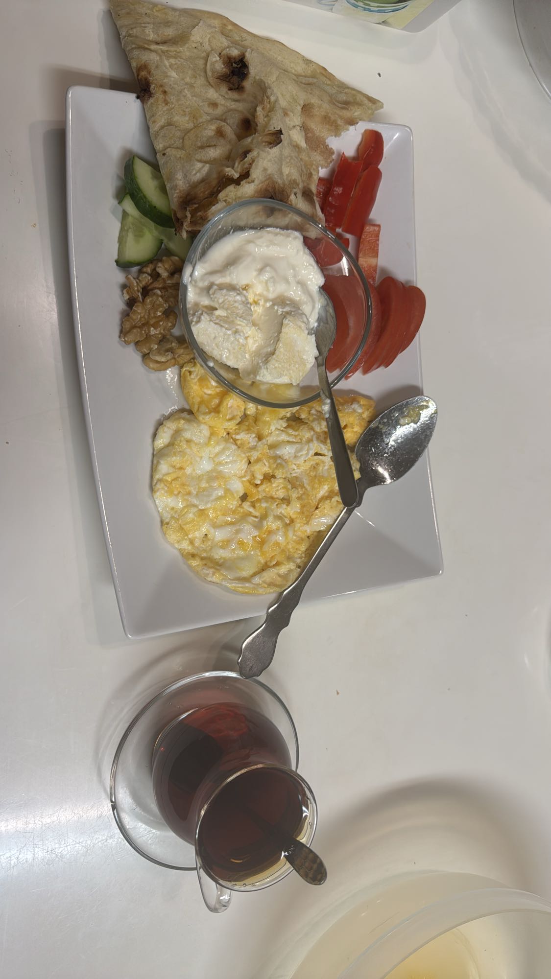 Turkisk frukosttallrik