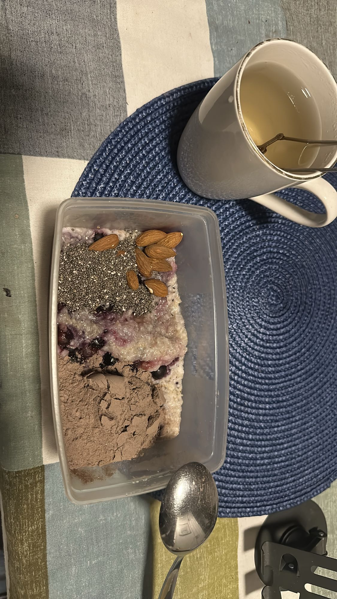 Havregrynsgröt med topping