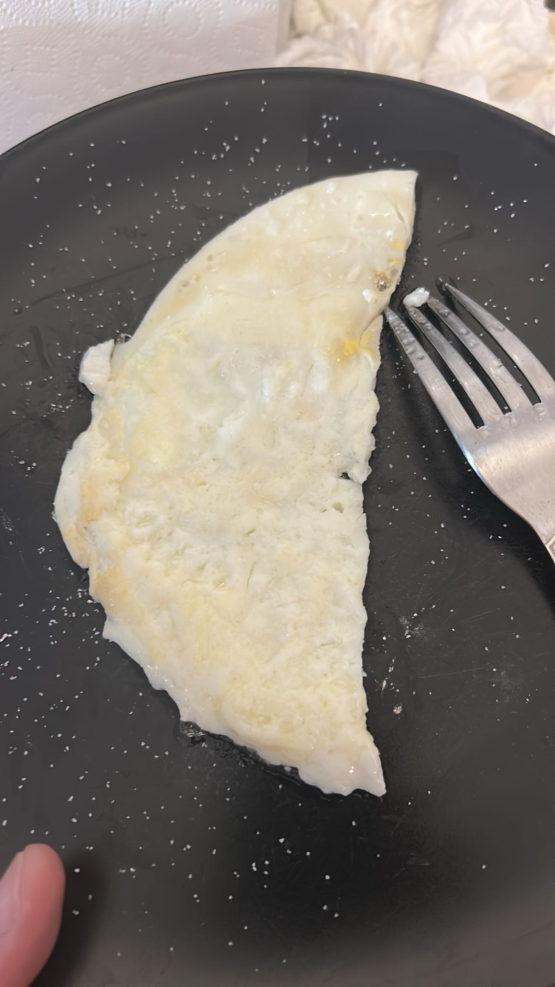 omelette de blancs d'œufs