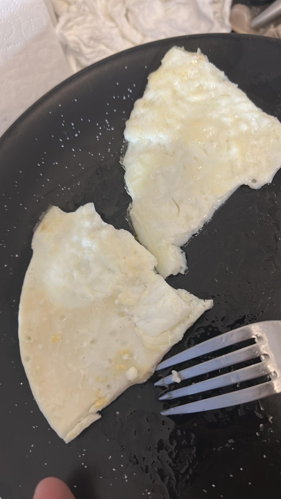 Blancs d'œufs cuits