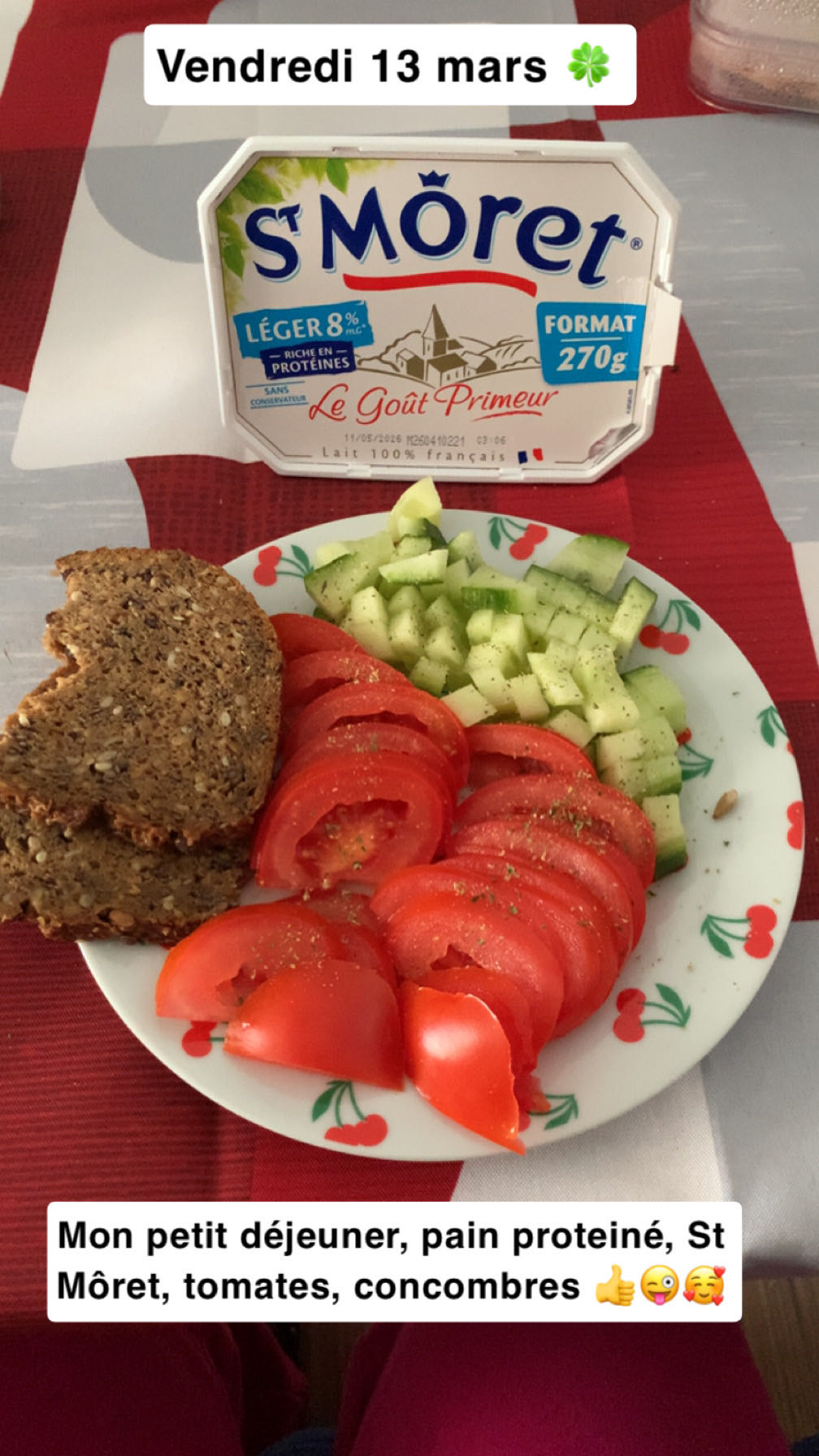 Petit-déjeuner protéiné