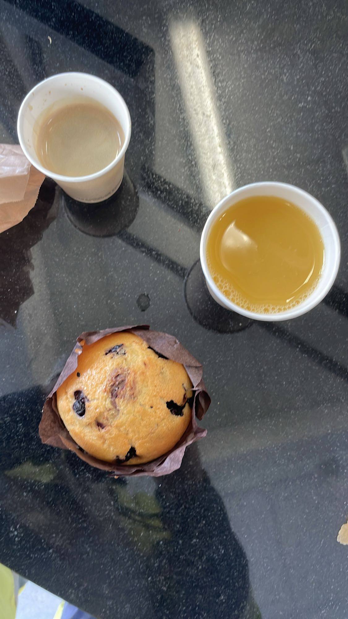 Petit-déjeuner muffin