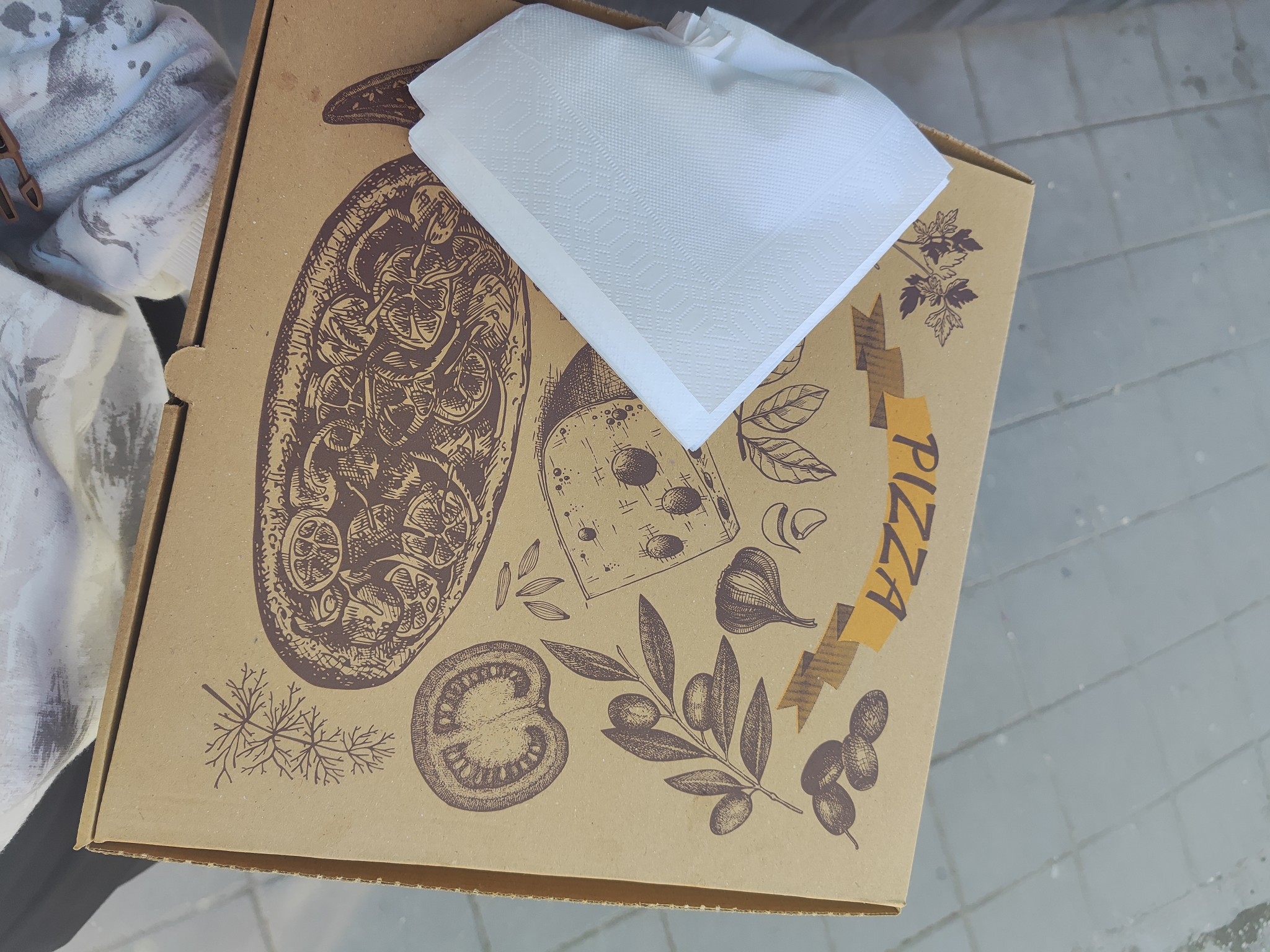 Unknown (Pizza Box)