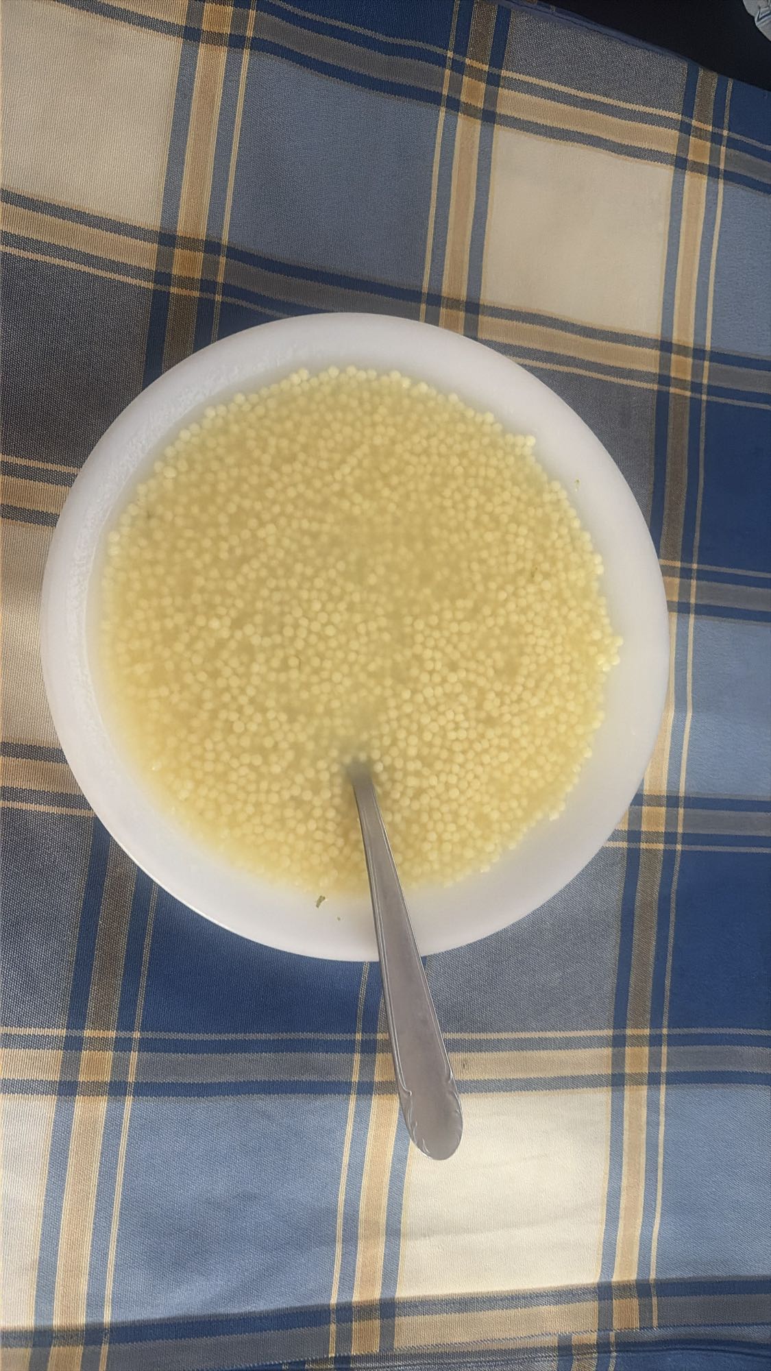 sopa de sémola