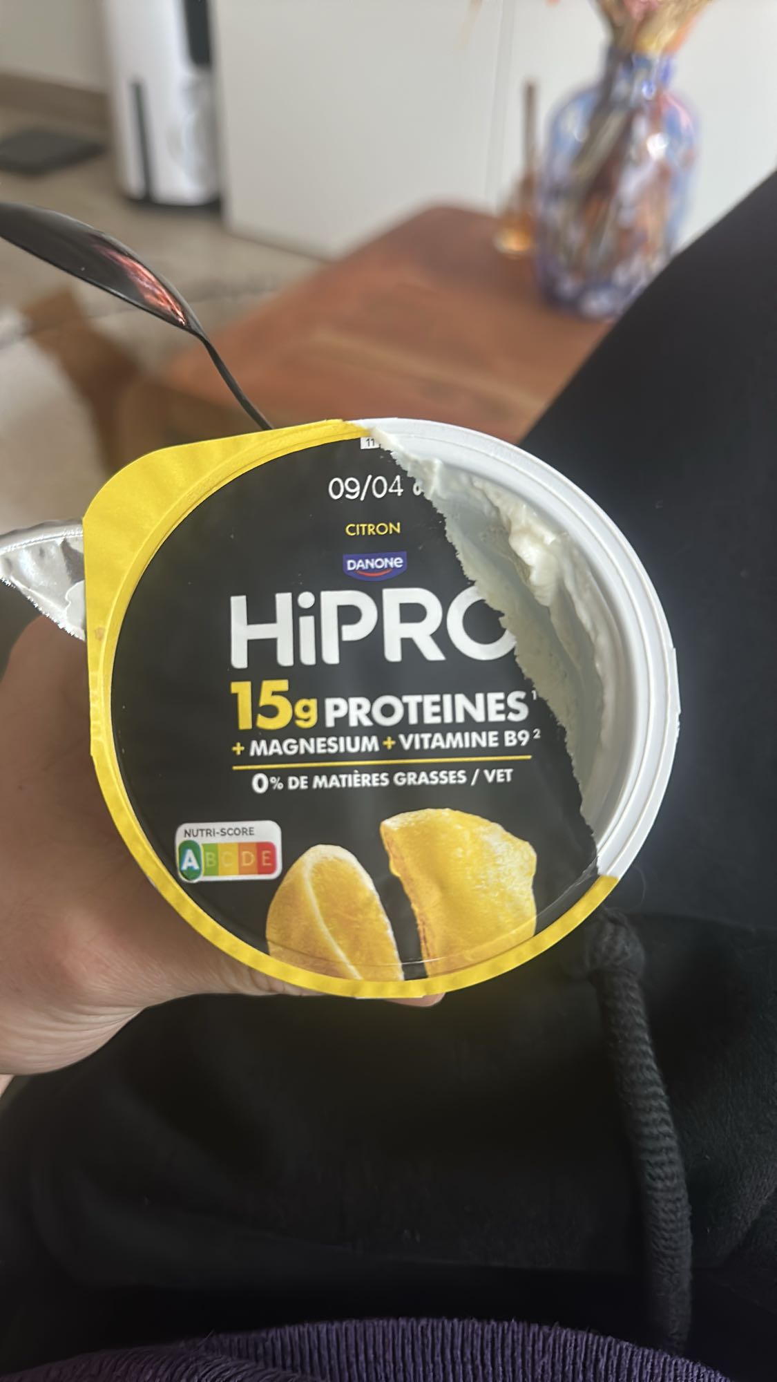 Yaourt citron HiPRO