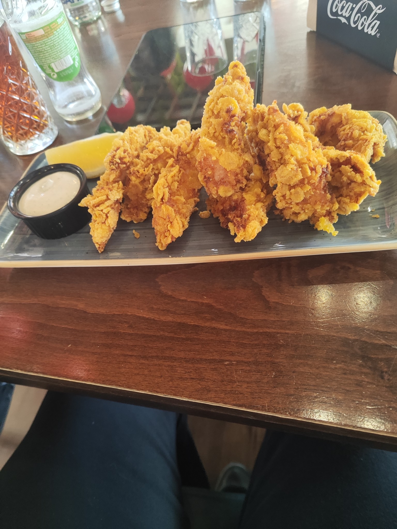 Crispy chicken tenders