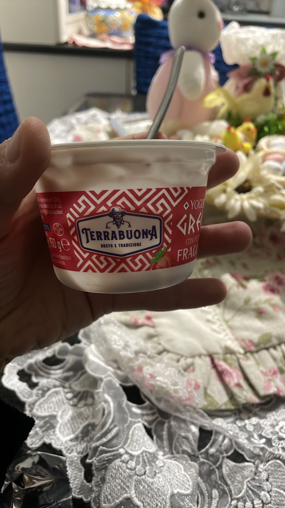 Yogurt greco fragola