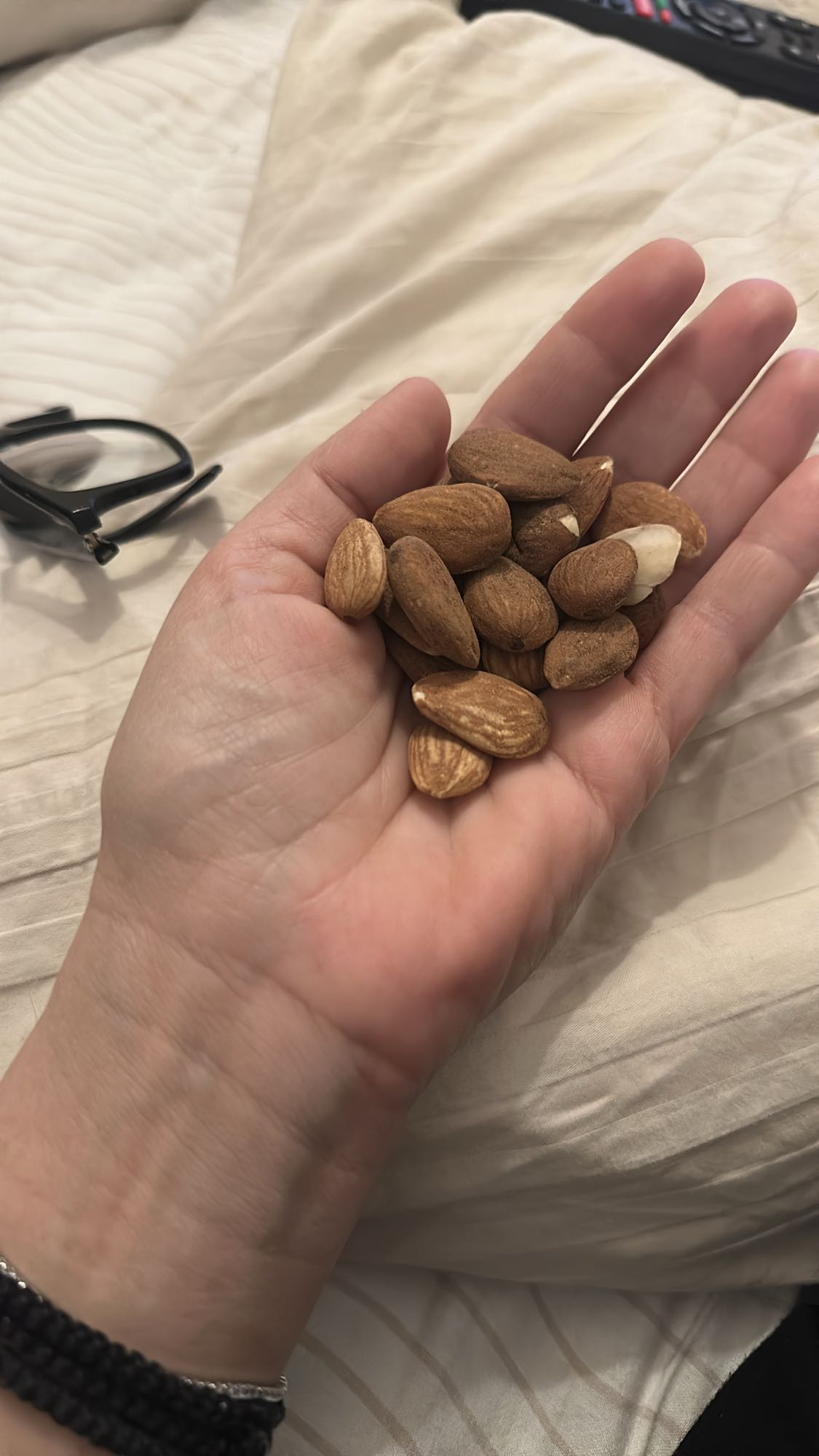 Handful of almonds