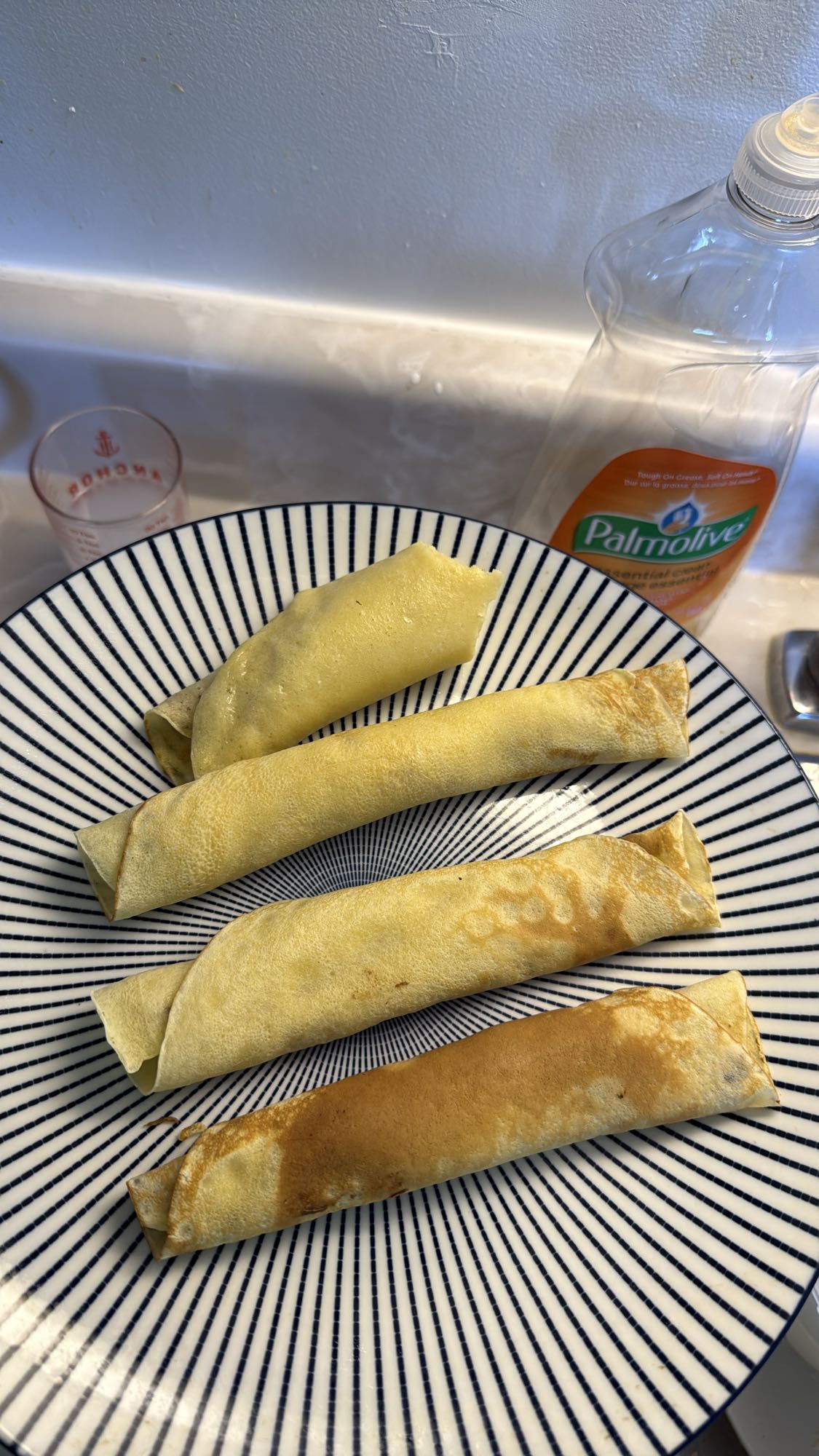 Crêpes roulées