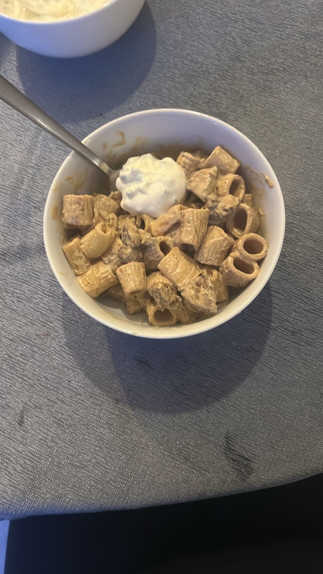 Romige pasta met rundvlees