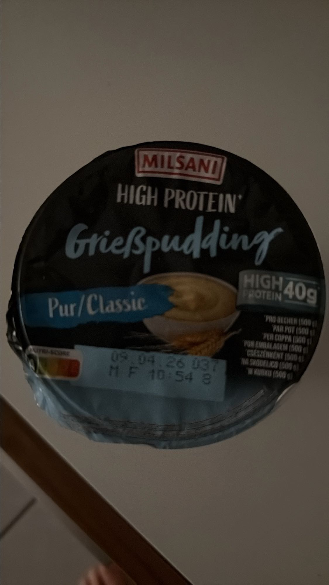 Grießpudding High Protein