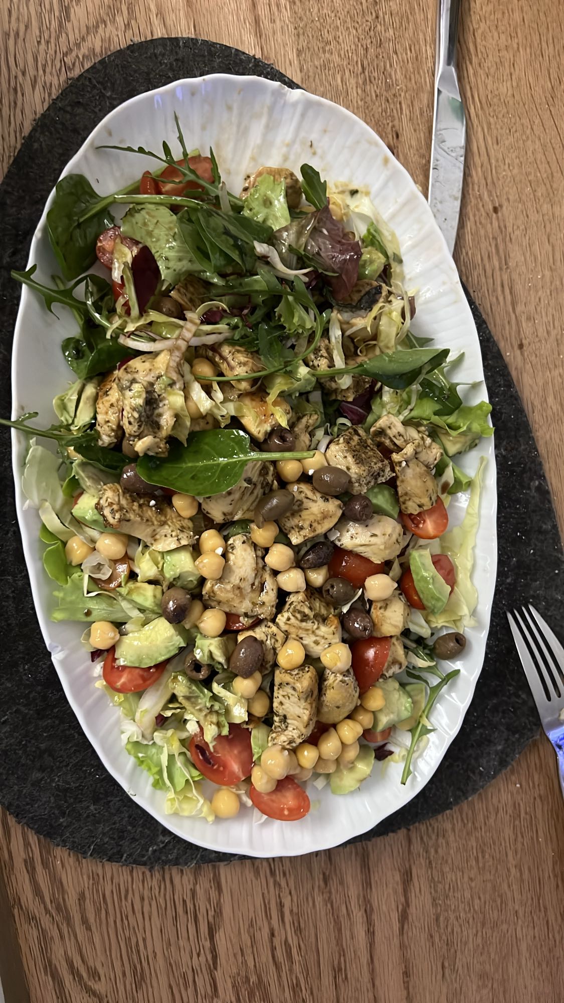 Chicken Chickpea Salad