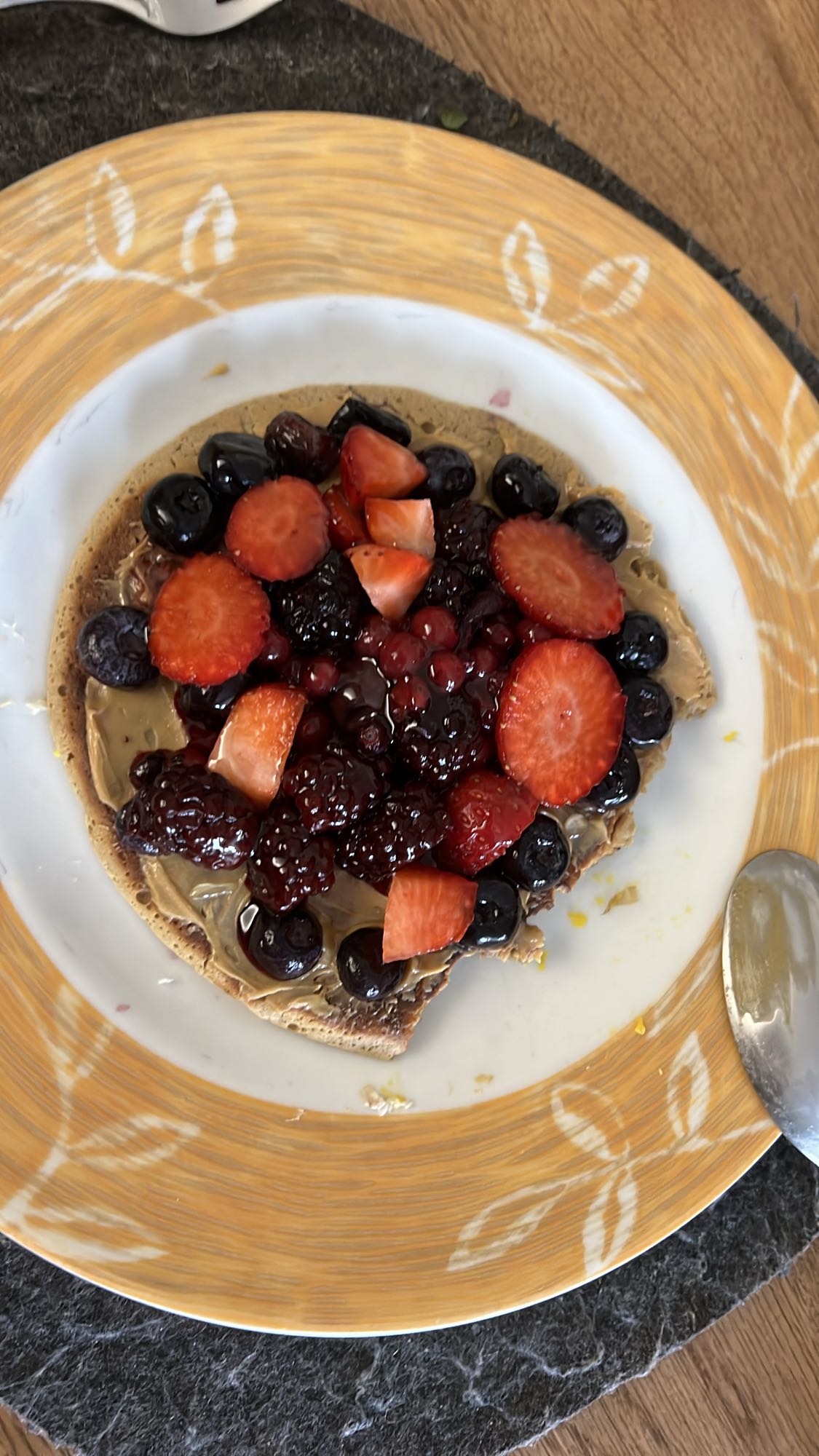 Berry Nut Butter Toast