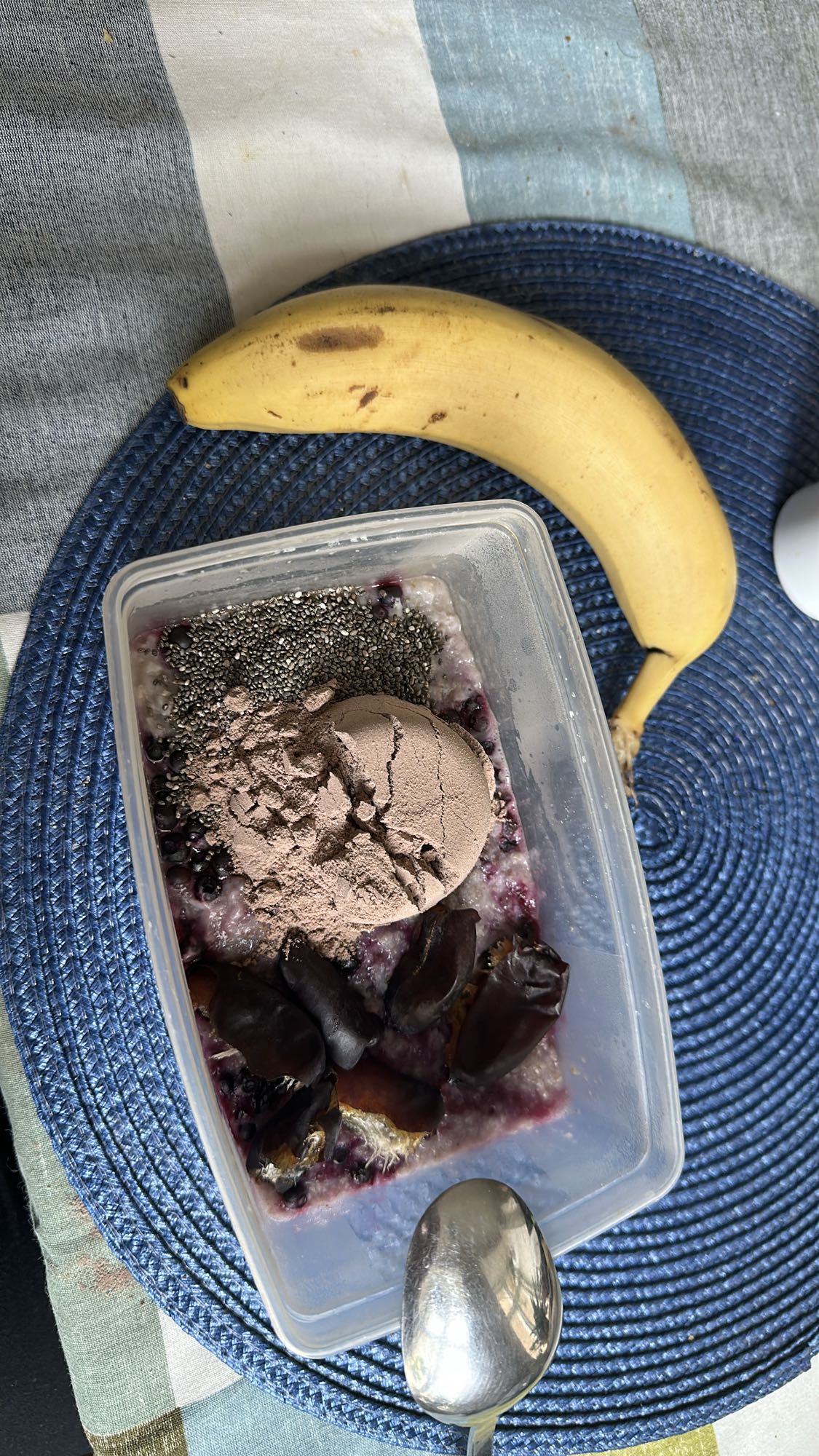 Havregrynsgröt med topping