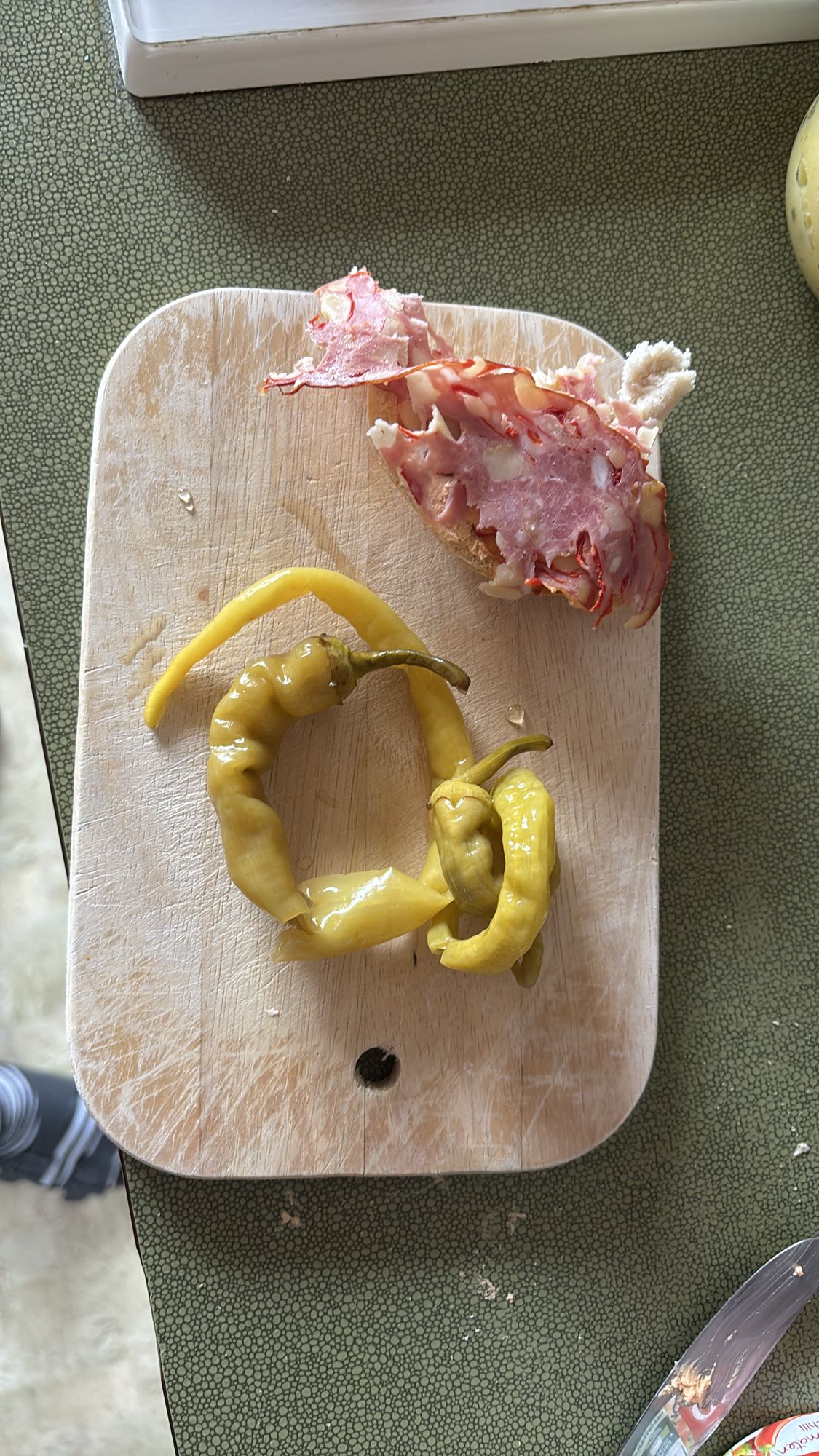 Peperoni e prosciutto