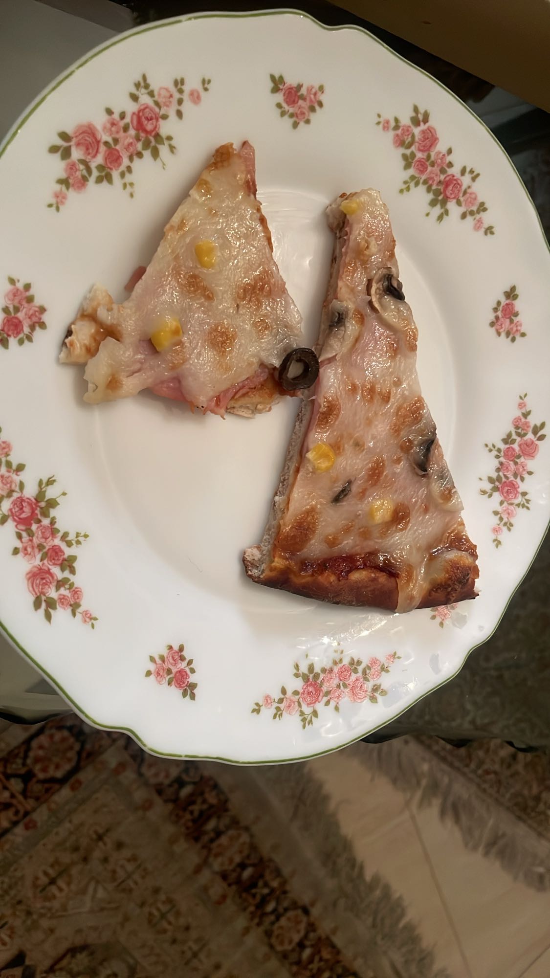 Cheese Veggie Pizza Slices