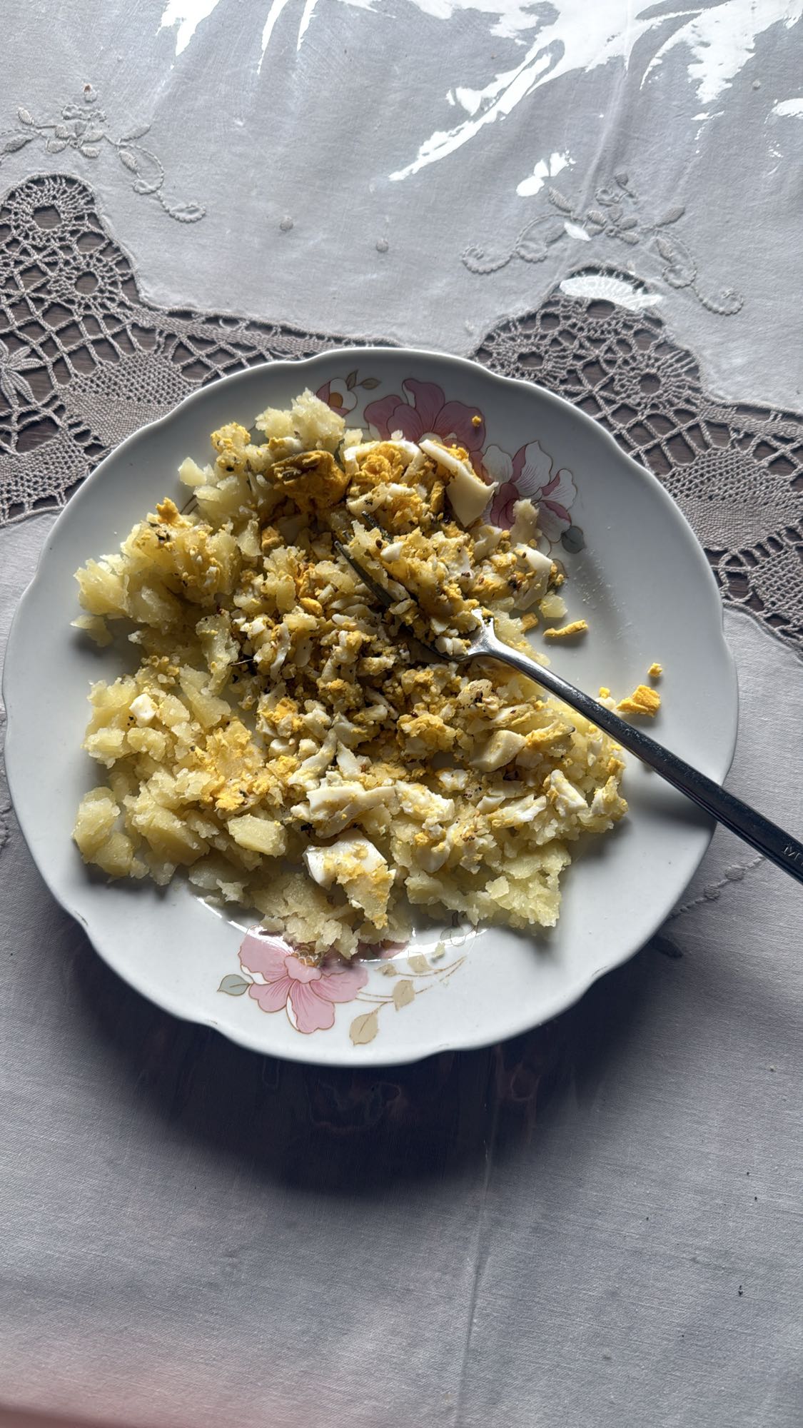 Egg and Potato Mash