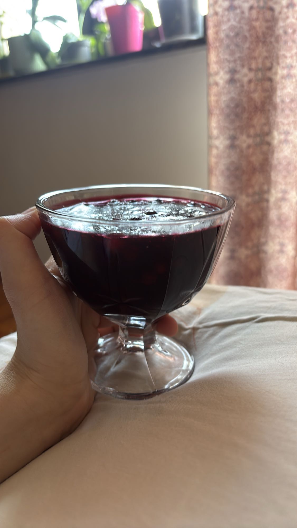 kisiel z czarnej porzeczki