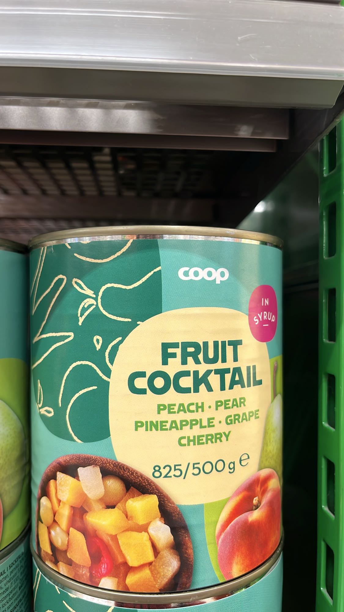 Fruktsallad i sockerlag
