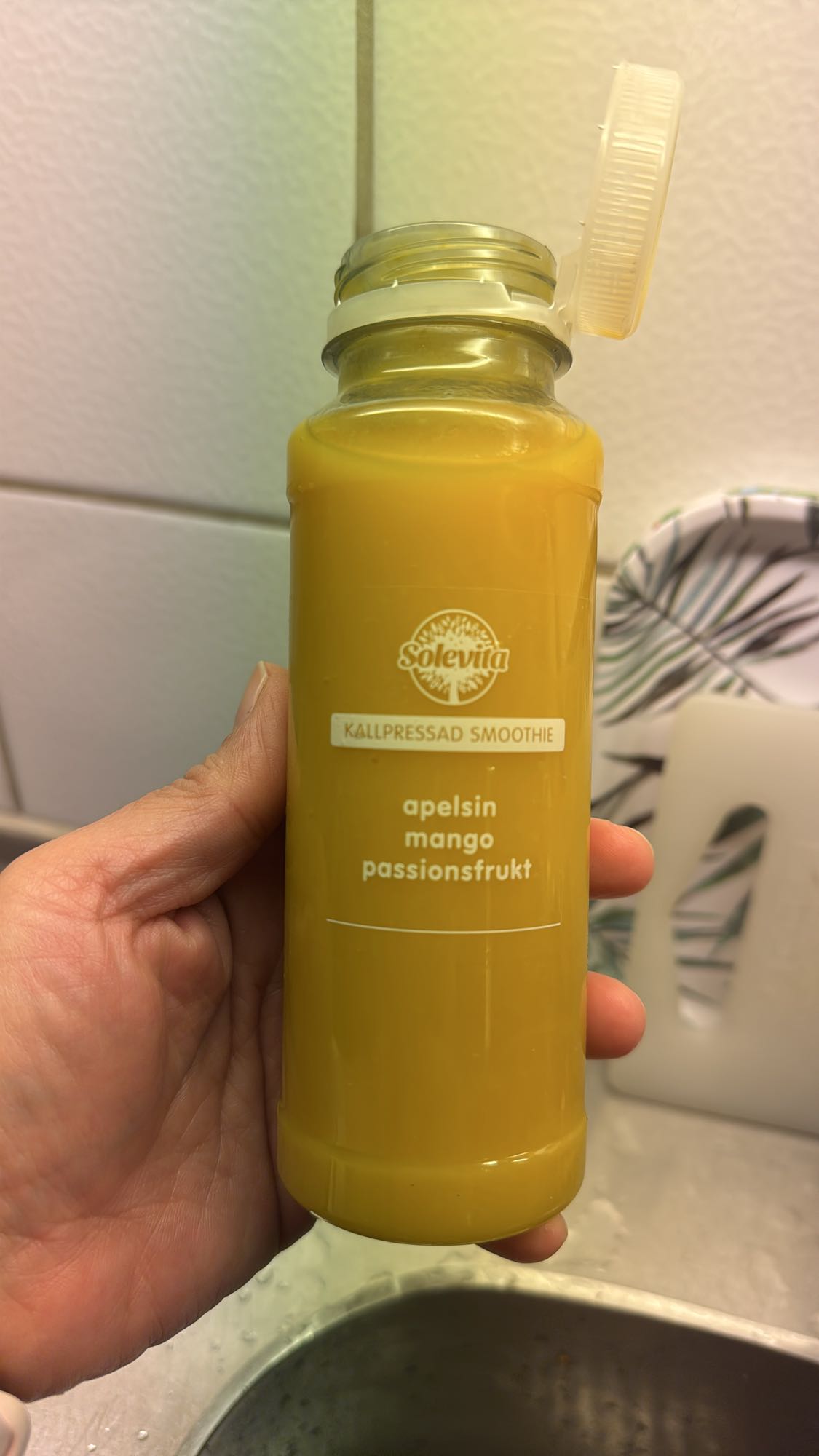 Kallpressad fruktsmoothie