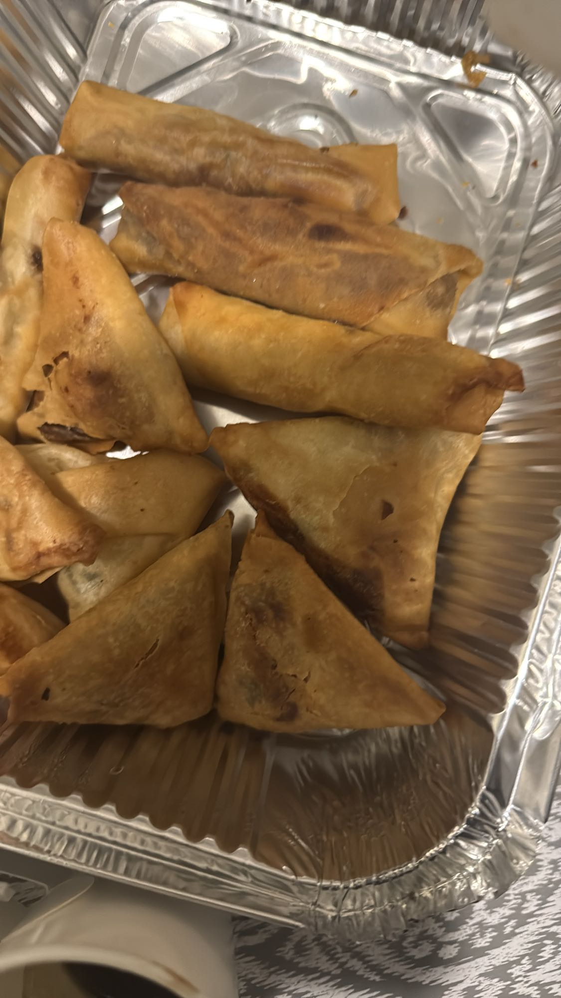 Samosa og vårruller