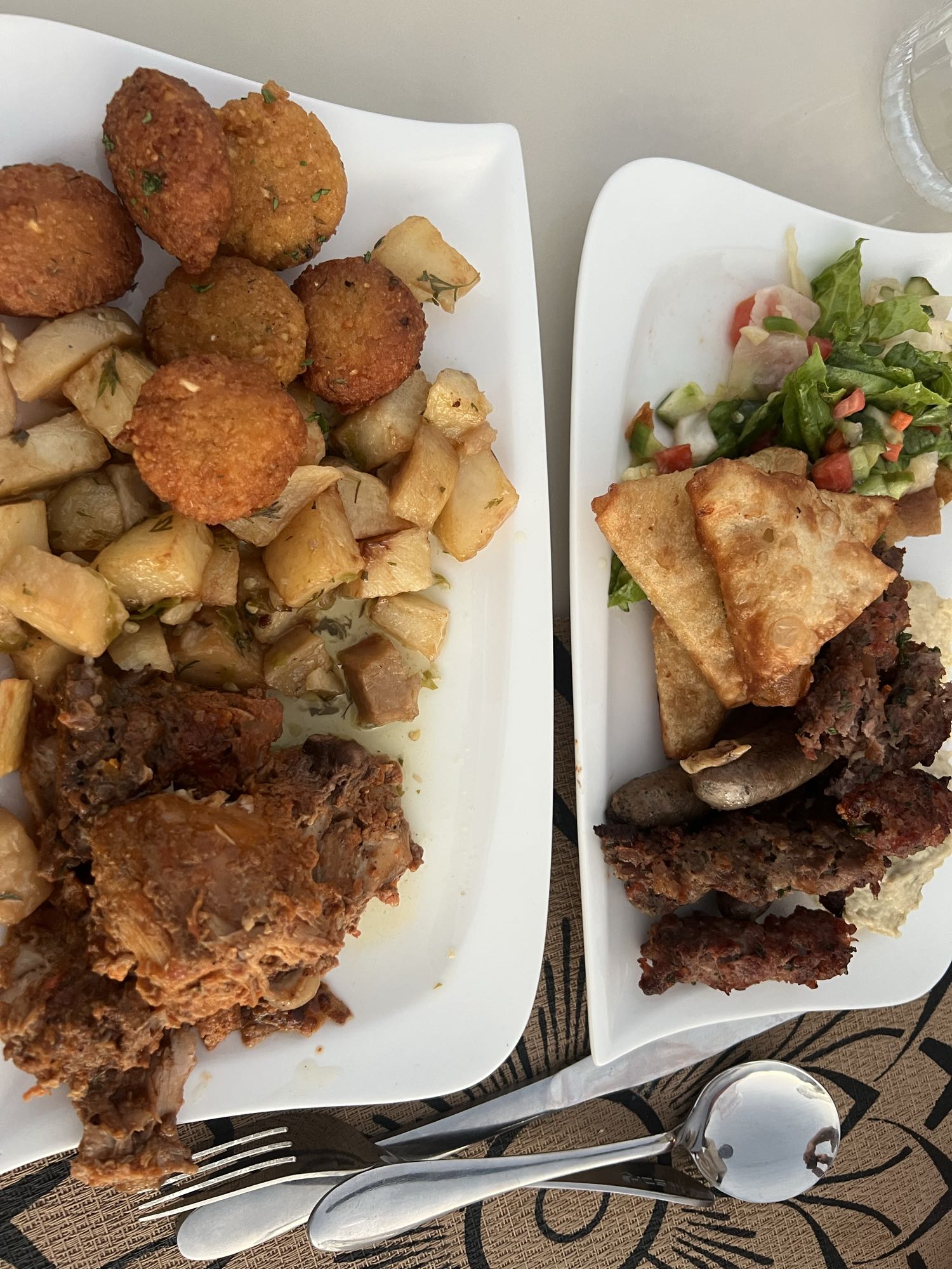 Mixed Middle Eastern Platter