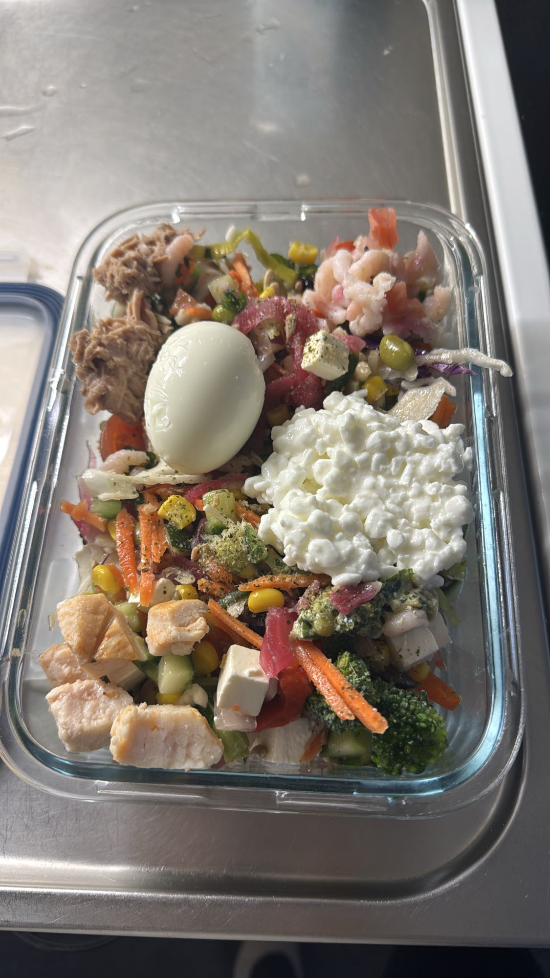 Proteinrik sallad