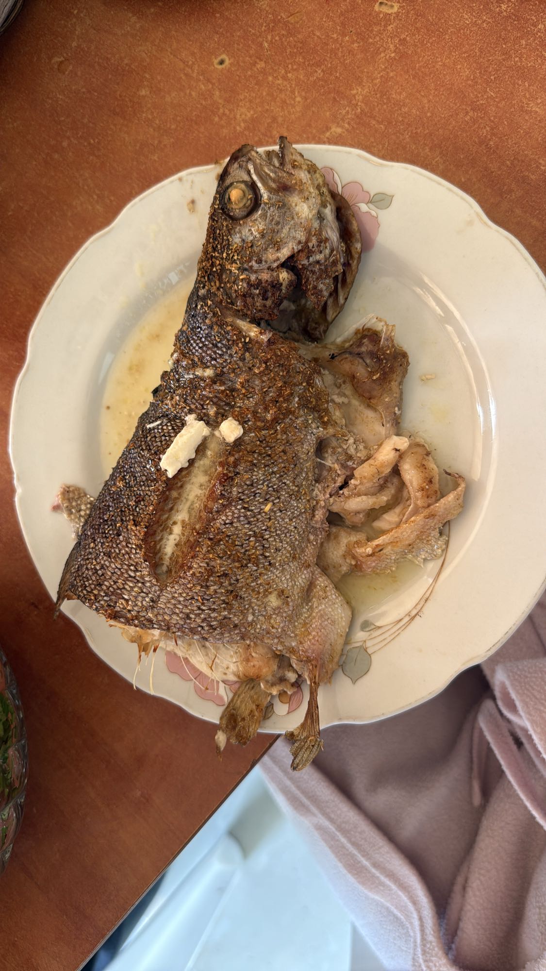 Fried whole fish