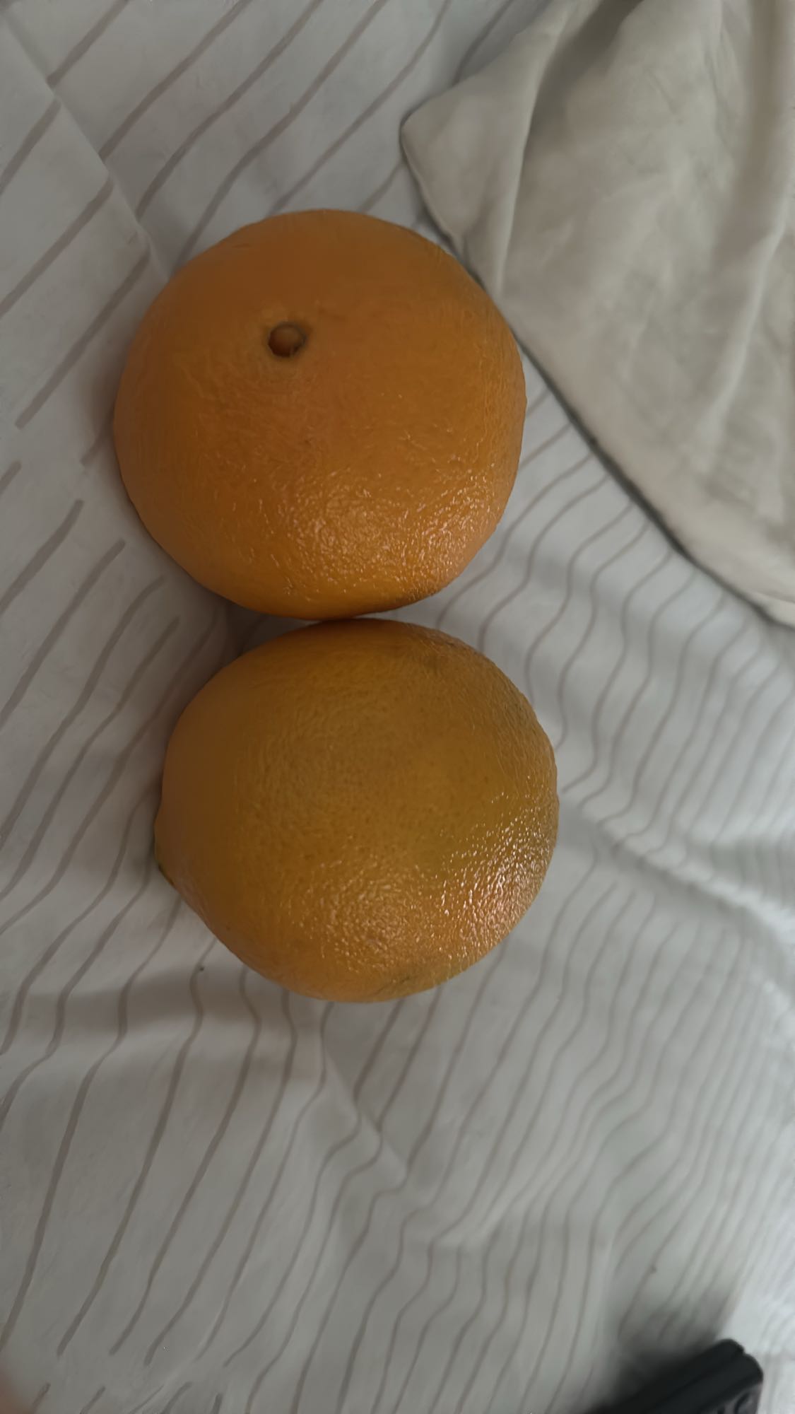 Two oranges