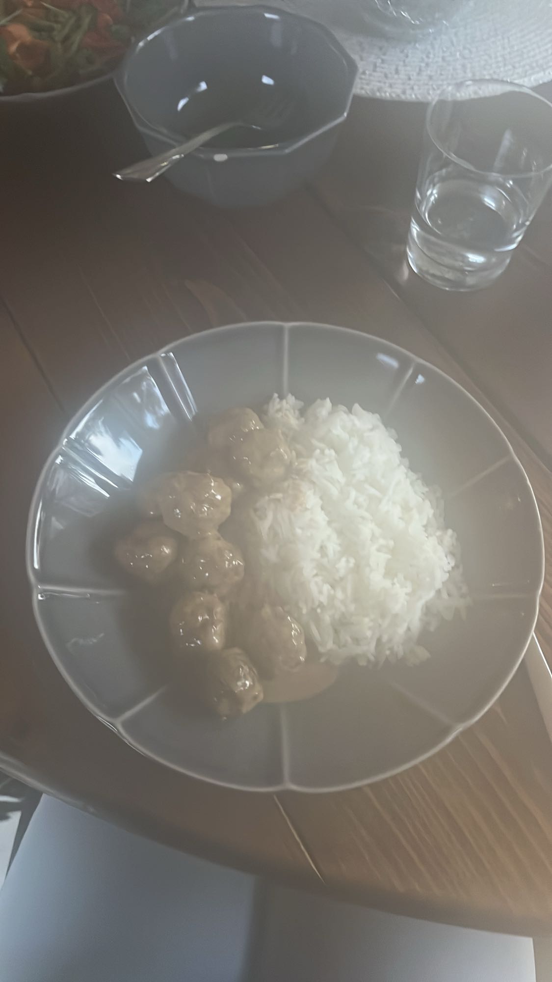 Köttbullar med ris