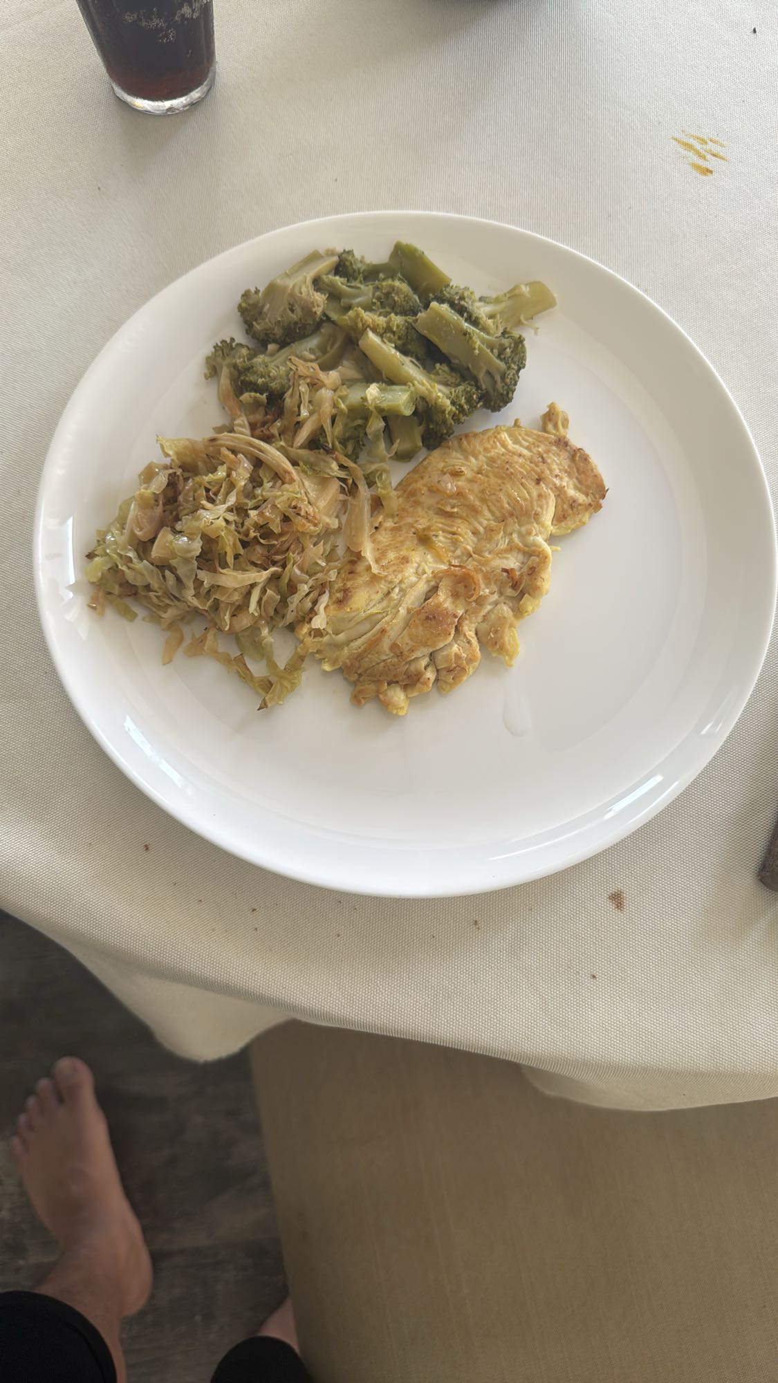 Frango com legumes