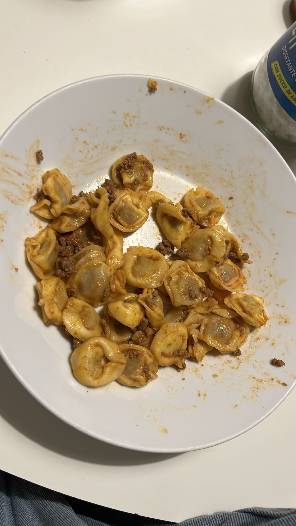 Tortellini con ragù