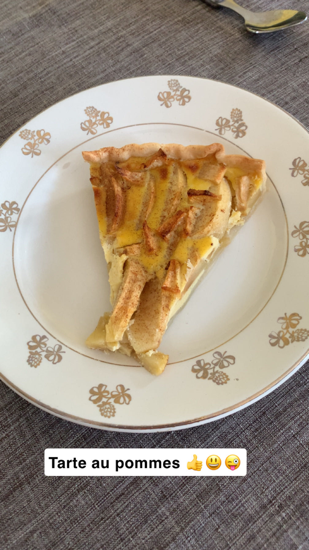 Tarte aux pommes