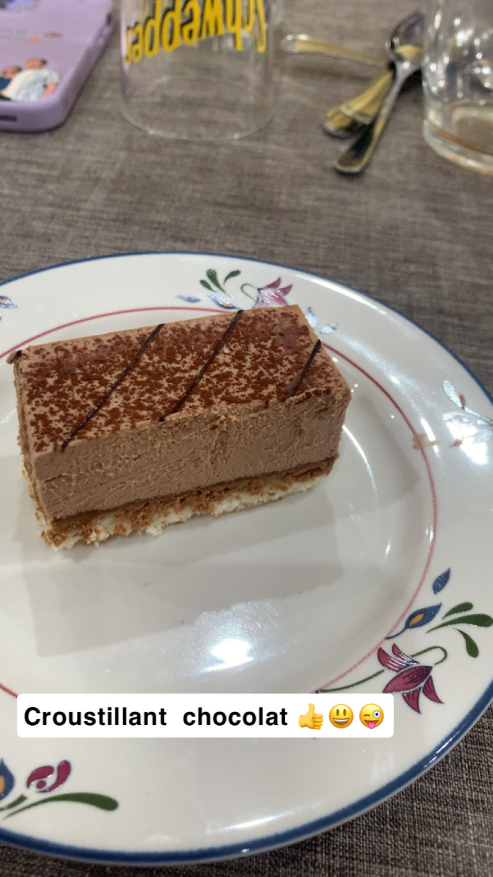 Croustillant chocolat