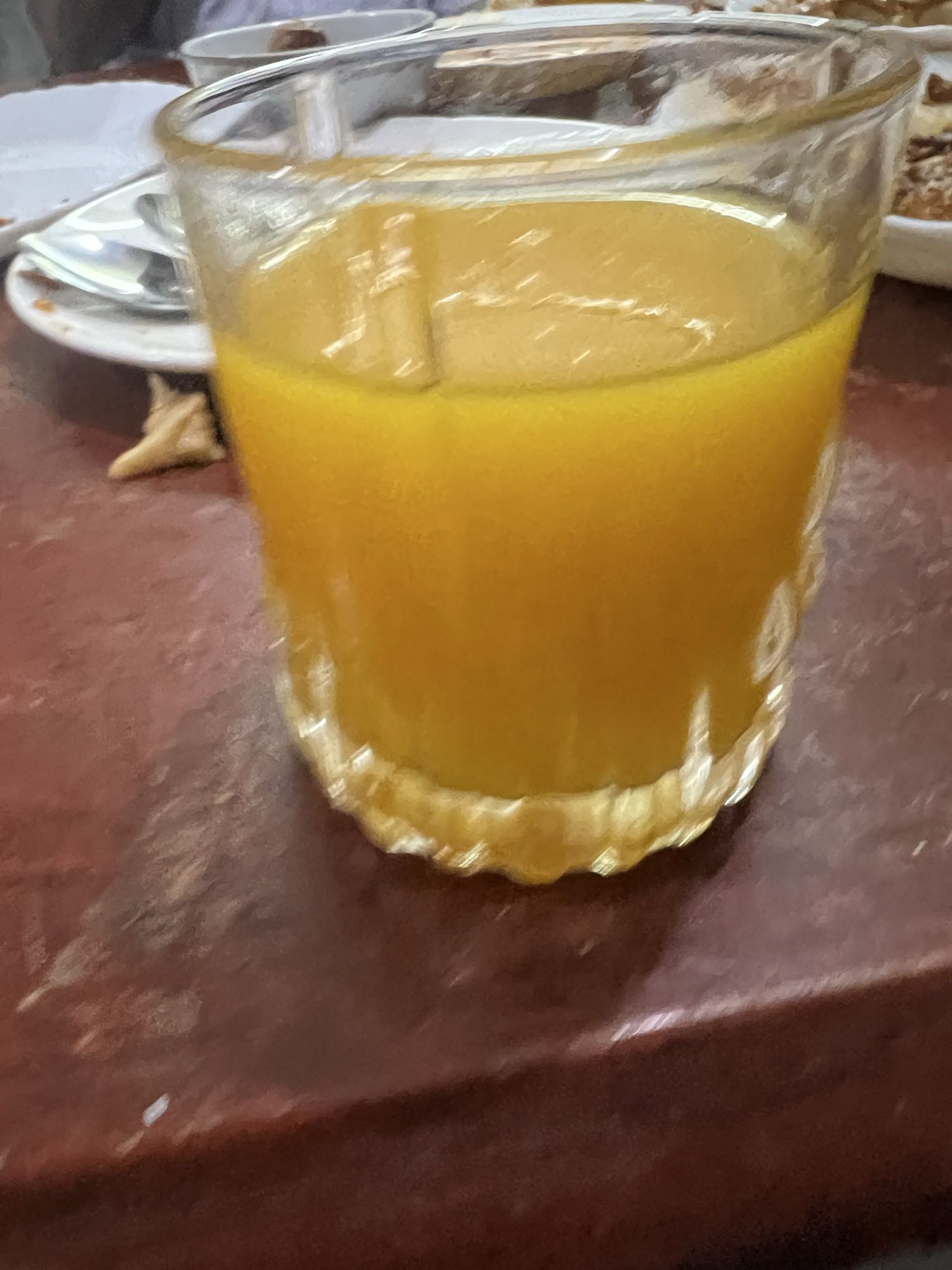 Orange Juice Glass