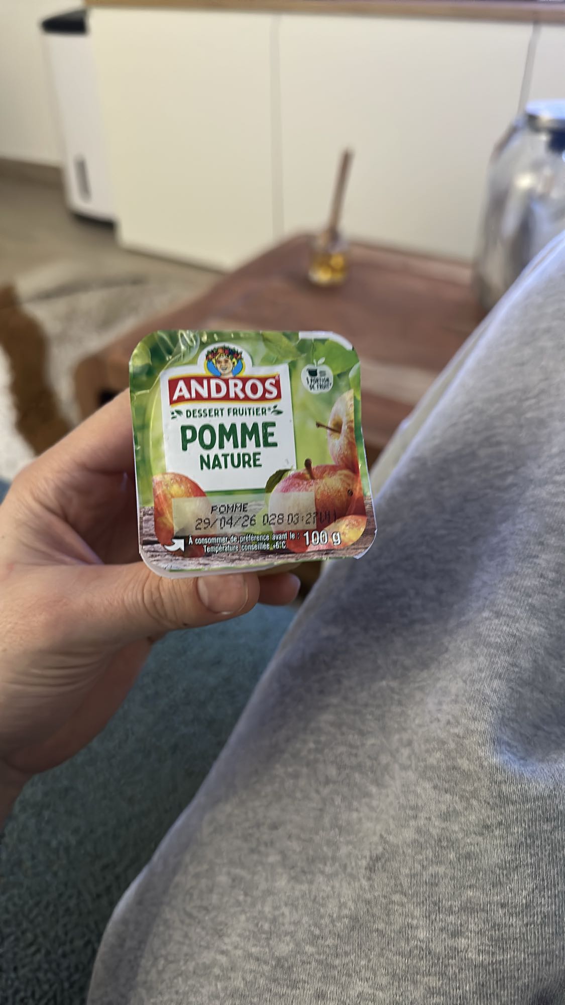 Compote de pomme nature