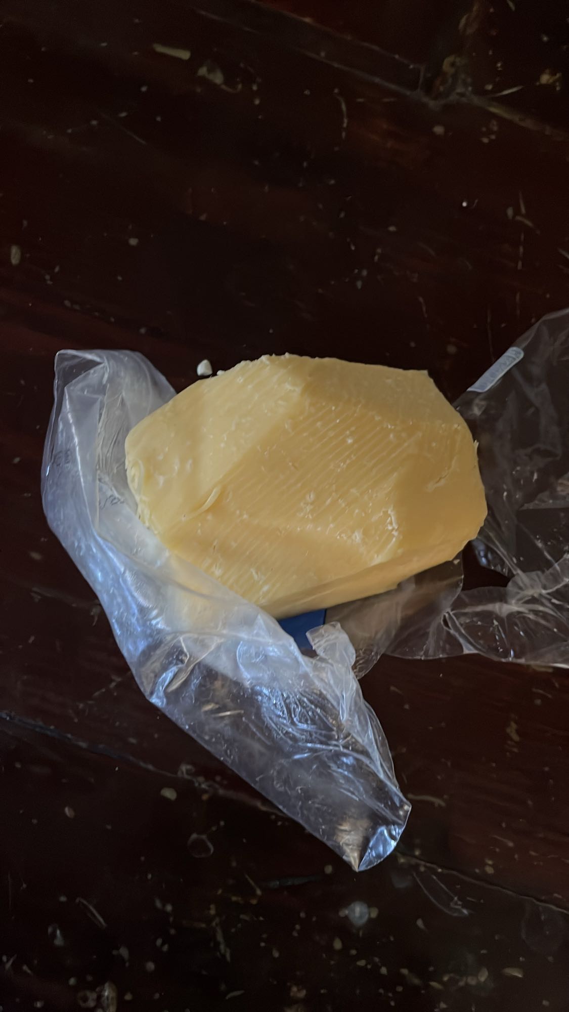 trozo de mantequilla