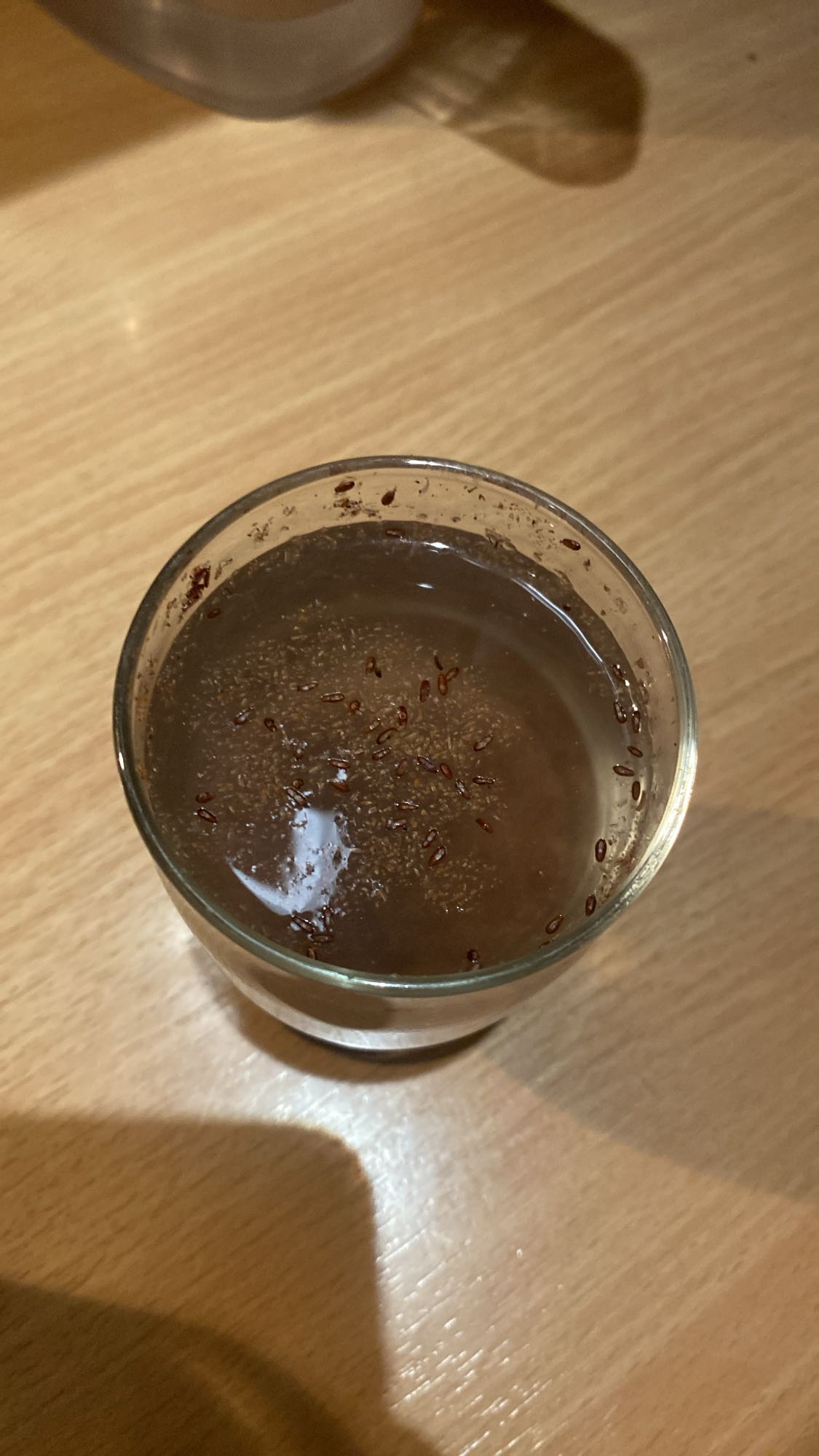 napój z siemieniem lnianym