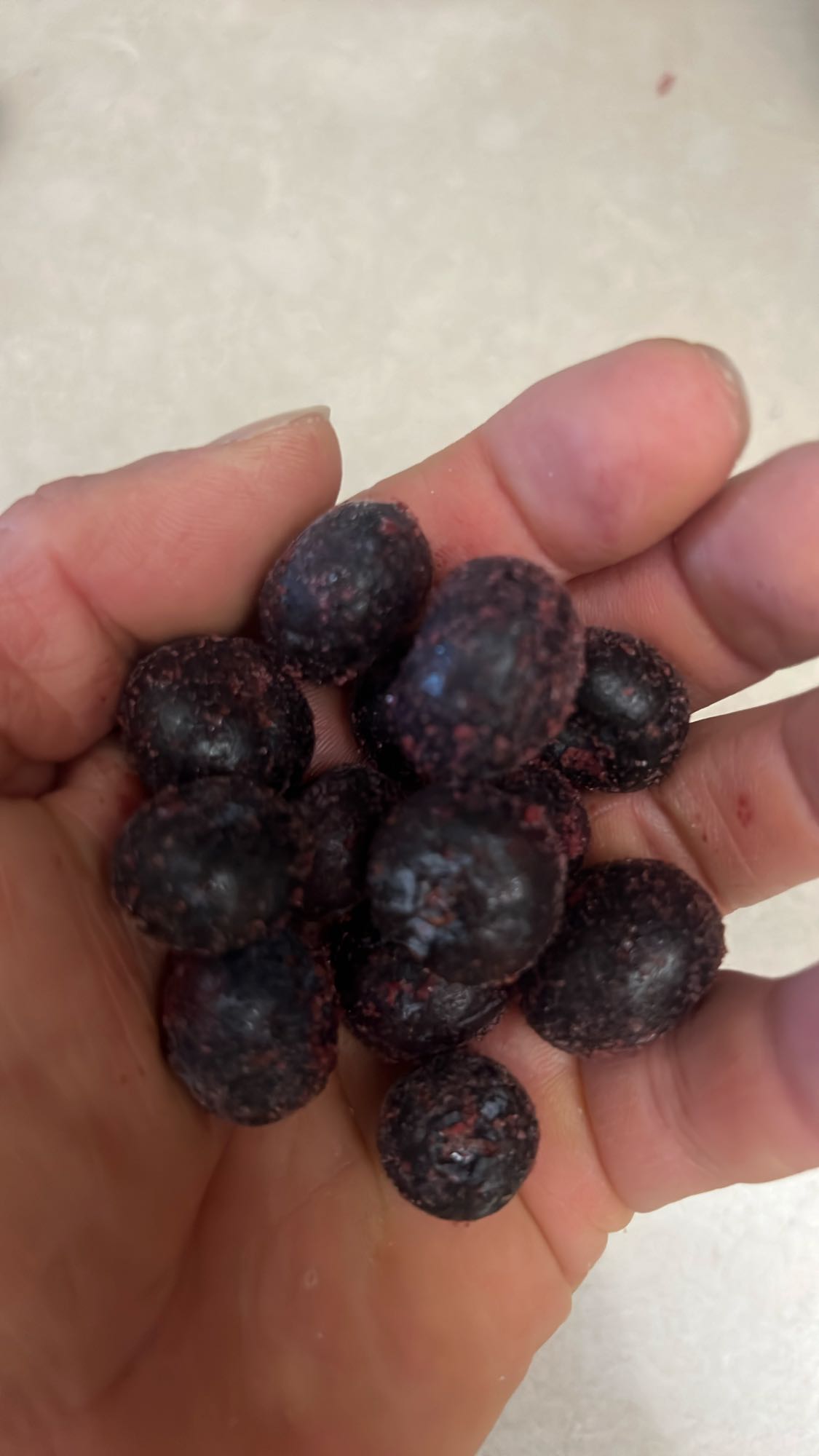 Arándanos congelados