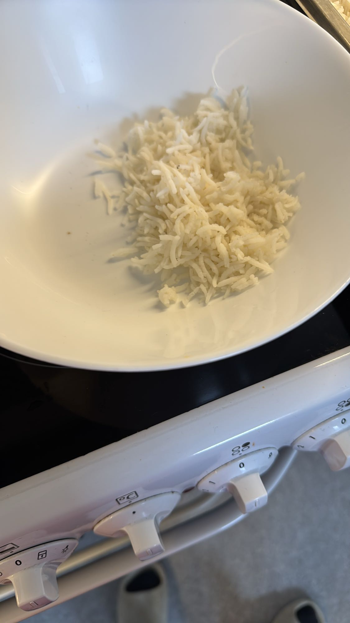 Kokt ris liten portion