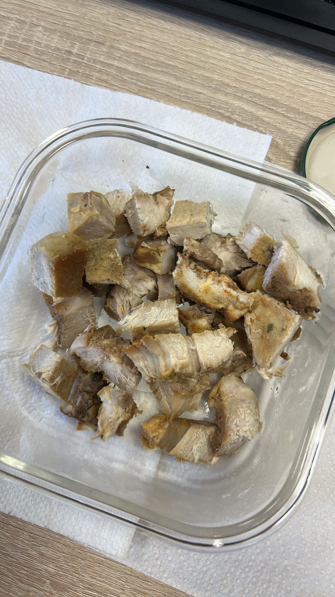 Cuburi de carne de porc