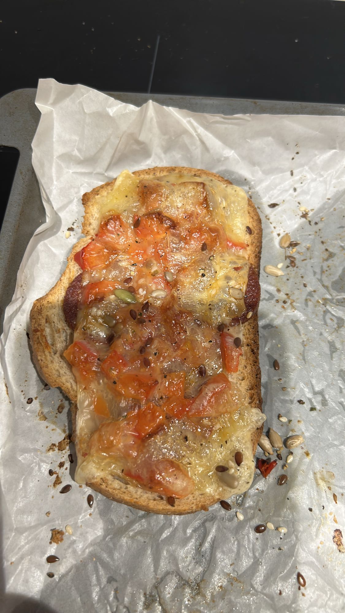 Горячий бутерброд с сыром