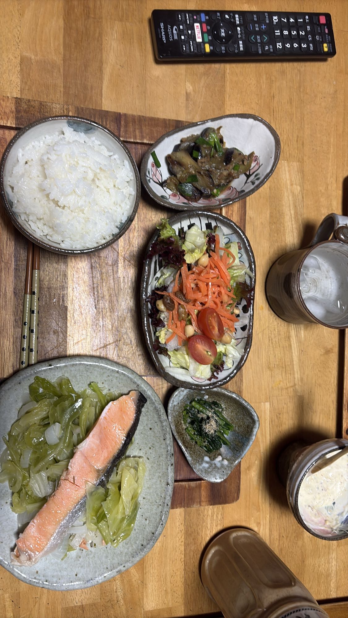 和風鮭定食