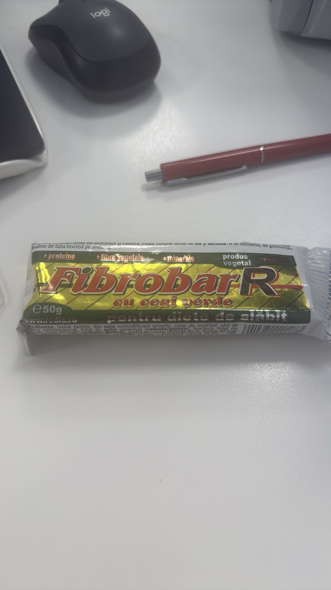 Baton Fibrobar cu ceai verde